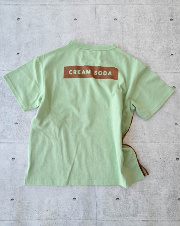 【ニコフラート】クリームソーダＴシャツ / グリーン