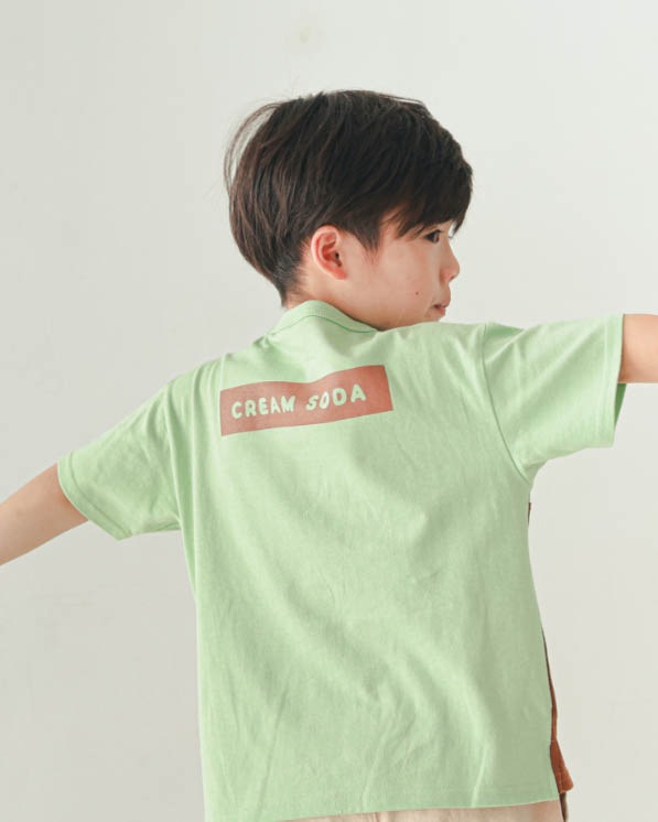 【ニコフラート】クリームソーダＴシャツ / グリーン