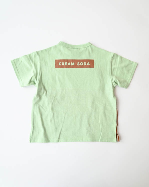 【ニコフラート】クリームソーダＴシャツ / グリーン
