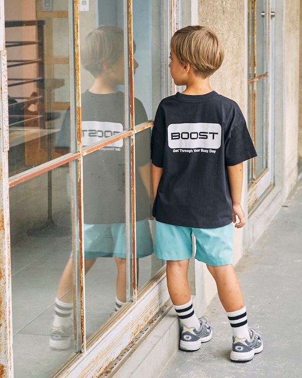 【ブーストック】B/S PHONE Tシャツ / ブラック