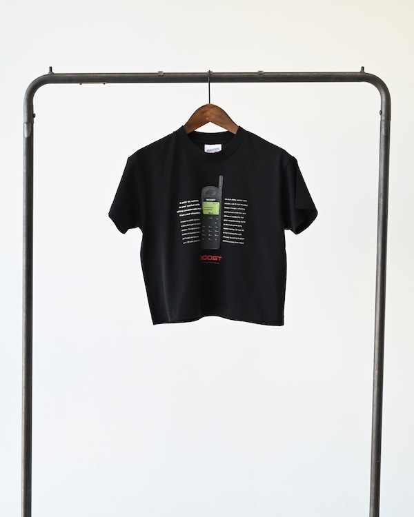 【ブーストック】B/S PHONE Tシャツ / ブラック
