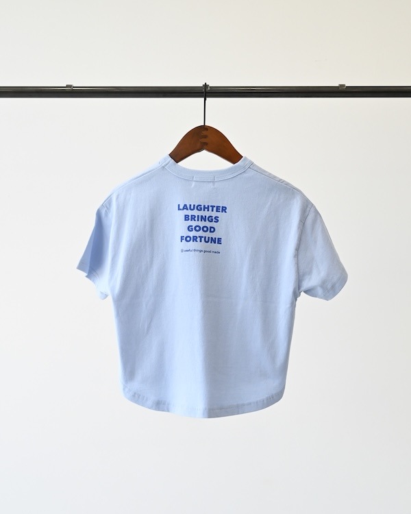 【ジェネレーター】LAUGHT Tシャツ / サックス