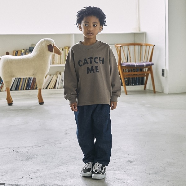 【25FW】CATCHME トレーナー / アッシュグレー