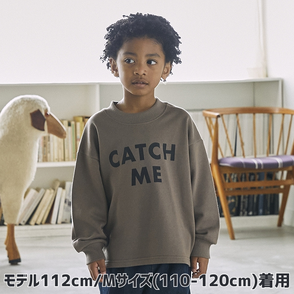【25FW】CATCHME トレーナー / アッシュグレー