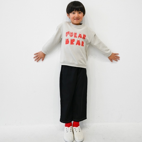 【25FW】シロクマ トレーナー / グレー