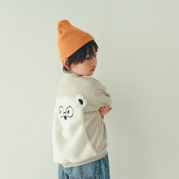 【25FW】シロクマ トレーナー / グレー