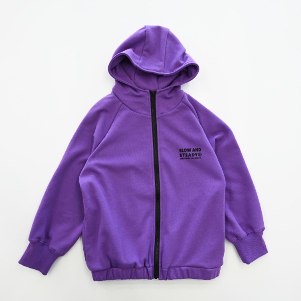 【25FW】ジップ パーカー / パープル