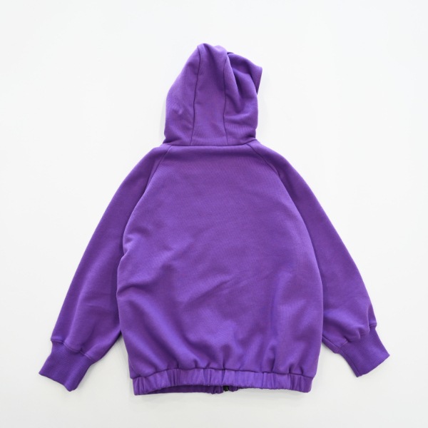 【25FW】ジップ パーカー / パープル
