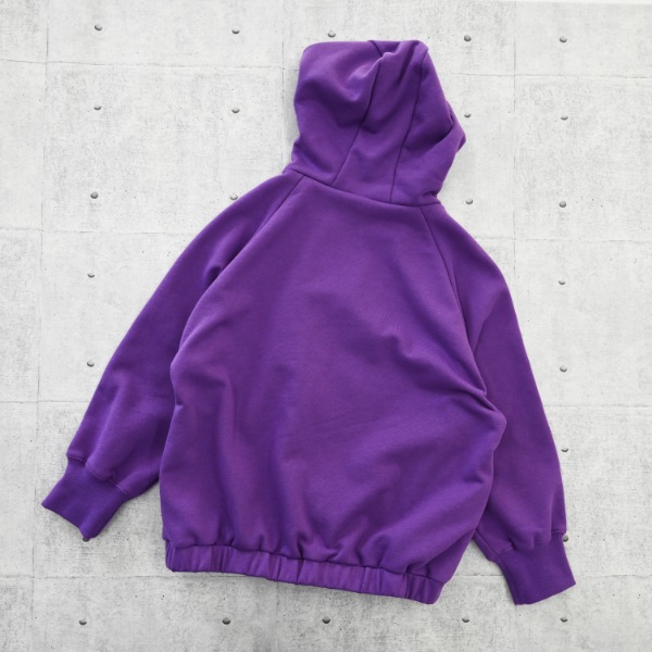 【25FW】ジップ パーカー / パープル