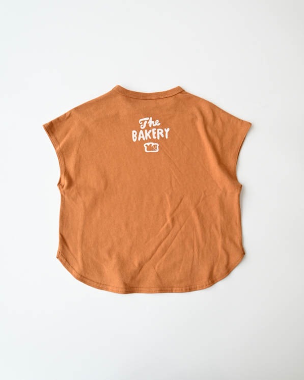 【26PS】食パンTシャツ / キャメル