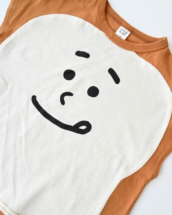 【26PS】食パンTシャツ / キャメル