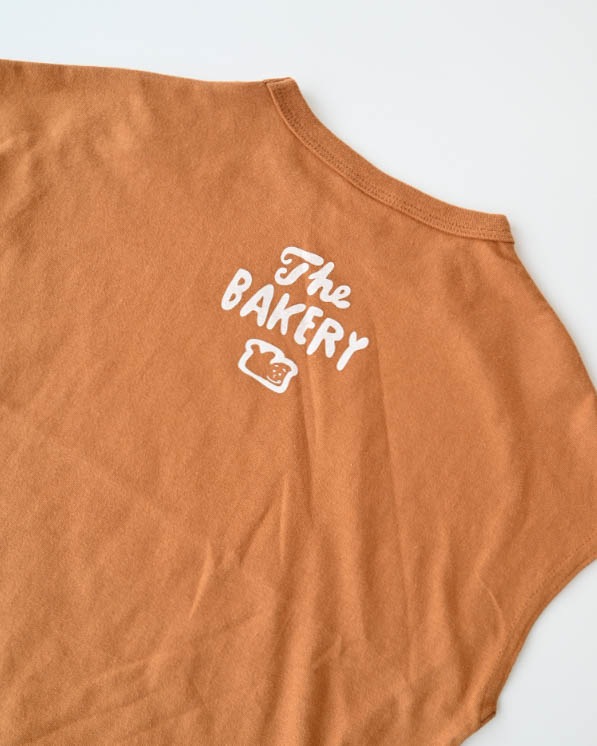 【26PS】食パンTシャツ / キャメル