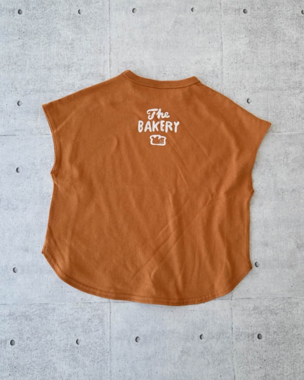 【26PS】食パンTシャツ / キャメル