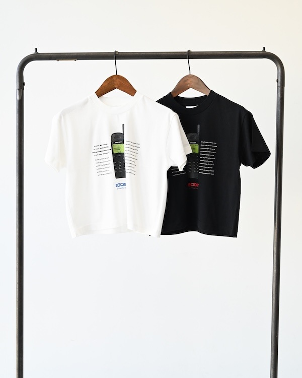 【ブーストック】B/S  PHONE Tシャツ / ホワイト
