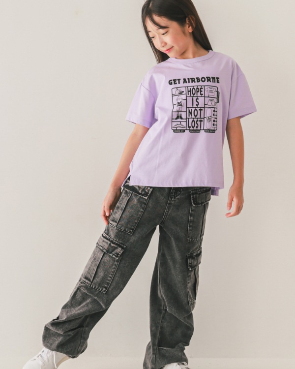 【ジーンズベー】GORILLA Tシャツ / パープル