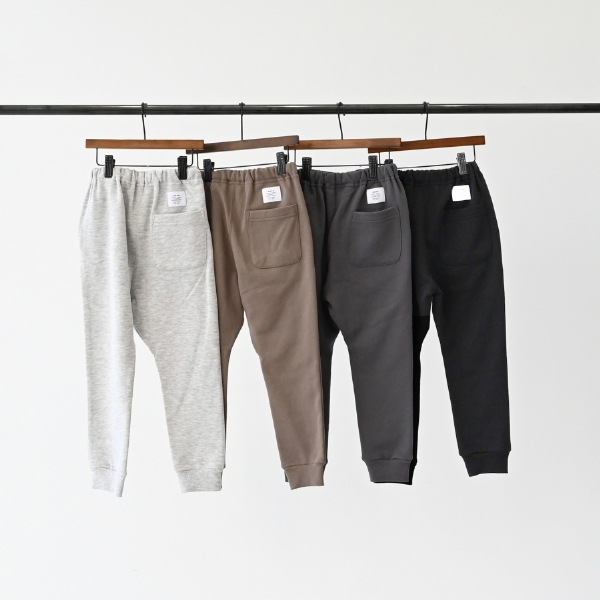 【25FW】リブパンツ / チャコールグレー