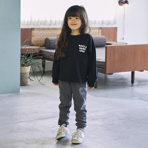 【25FW】リブパンツ / チャコールグレー