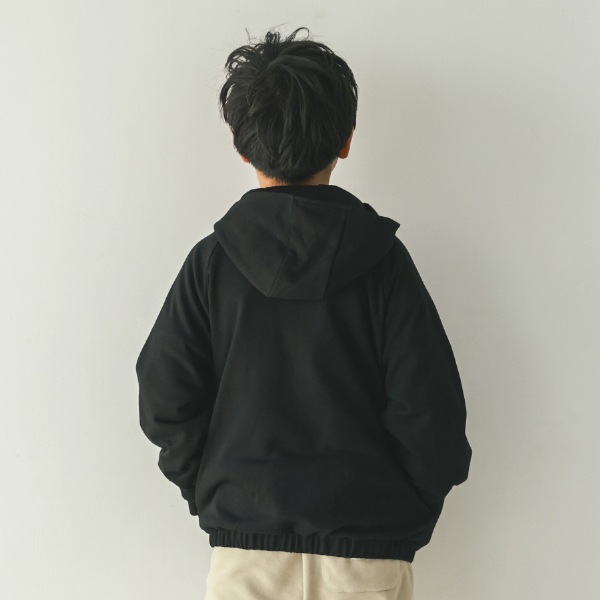 【25FW】ジップ パーカー / ブラック