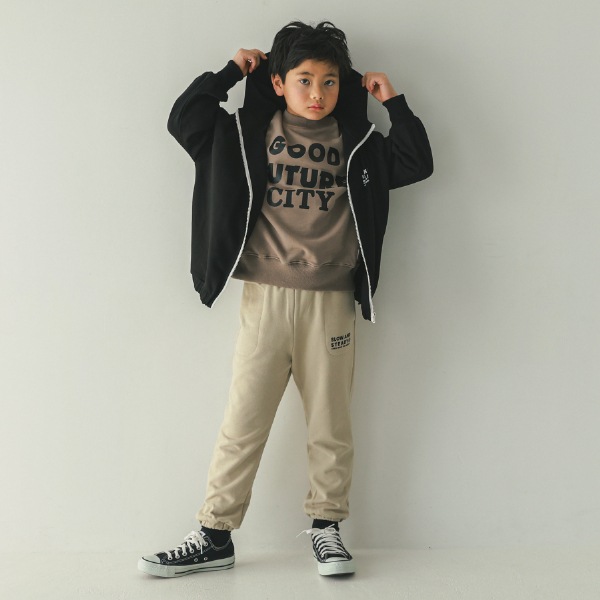 【25FW】ジップ パーカー / ブラック