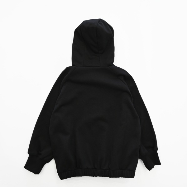 【25FW】ジップ パーカー / ブラック