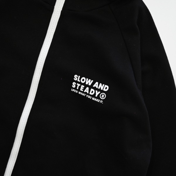 【25FW】ジップ パーカー / ブラック