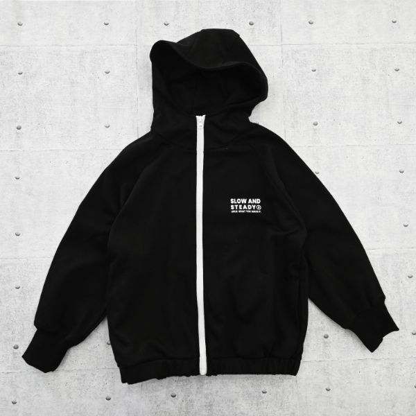 【25FW】ジップ パーカー / ブラック