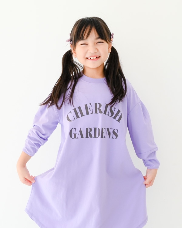 【エヌエイチティー】CHERISHカットワンピース / ラベンダー