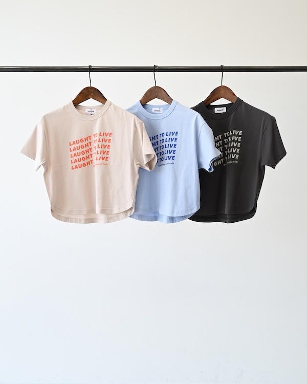 【ジェネレーター】LAUGHT Tシャツ / サンド