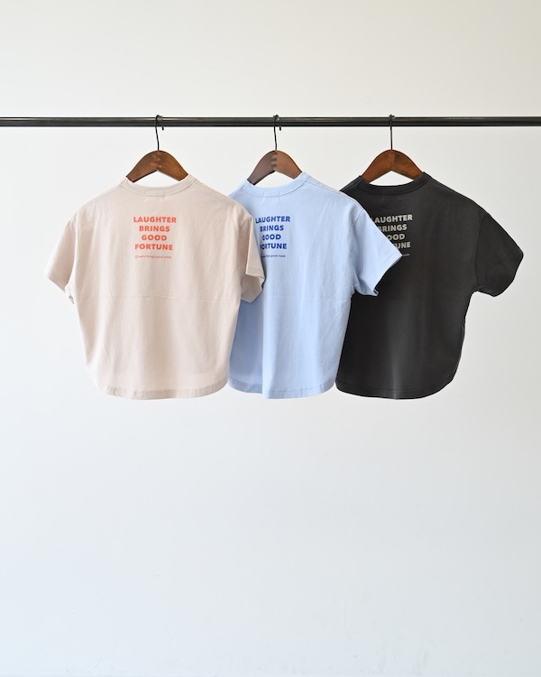 【ジェネレーター】LAUGHT Tシャツ / サンド