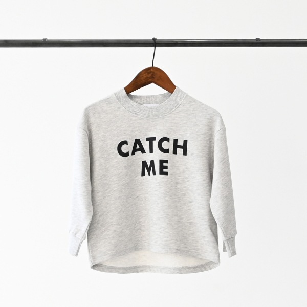 【25FW】CATCHME トレーナー / 杢グレー