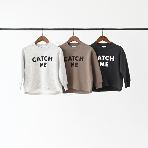 【25FW】CATCHME トレーナー / 杢グレー