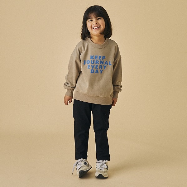 【25FW】KEEPJOURNAL ビッグトレーナー / グレージュ