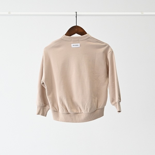 【25FW】KEEPJOURNAL ビッグトレーナー / グレージュ