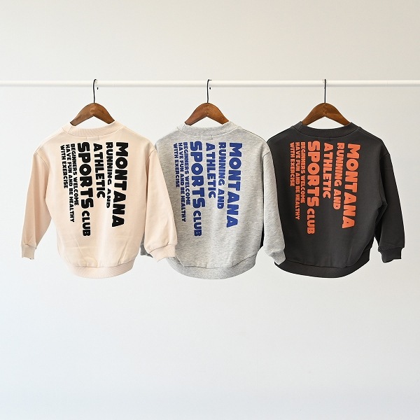 【25FW】SPORTSCLUB プルオーバー / チャコールグレー