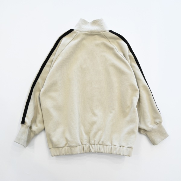 【25FW】ラインジップ ブルゾン / サンド