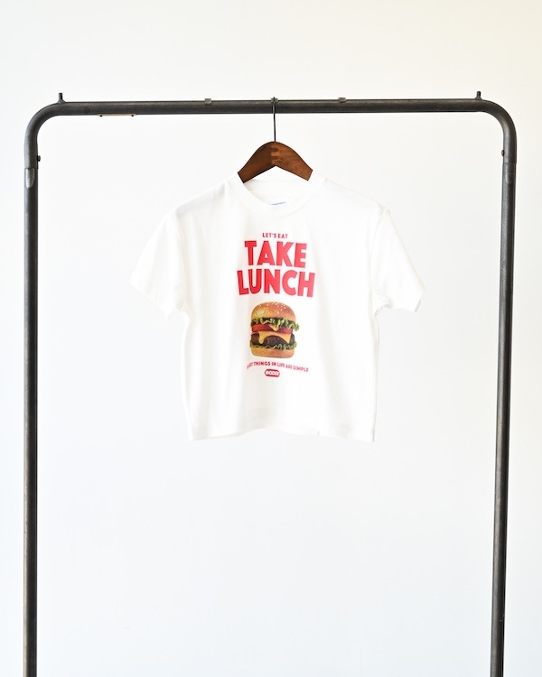 【26SS】B/S  BURGER Tシャツ / ホワイト