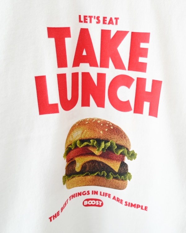 【26SS】B/S  BURGER Tシャツ / ホワイト