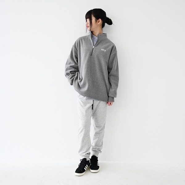 【25FW】リブパンツ / 杢グレー
