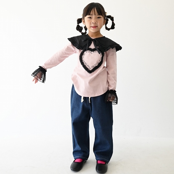 【25FW】デニムイージーパンツ / ネイビー