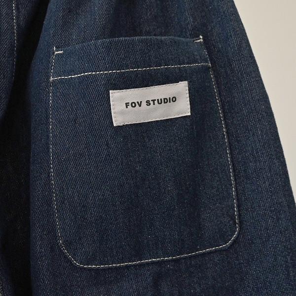 【25FW】デニムイージーパンツ / ネイビー