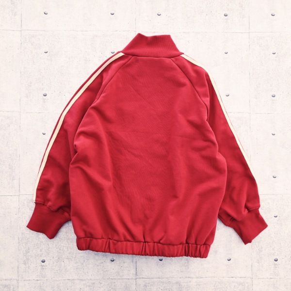 【25FW】ラインジップ ブルゾン / レッド