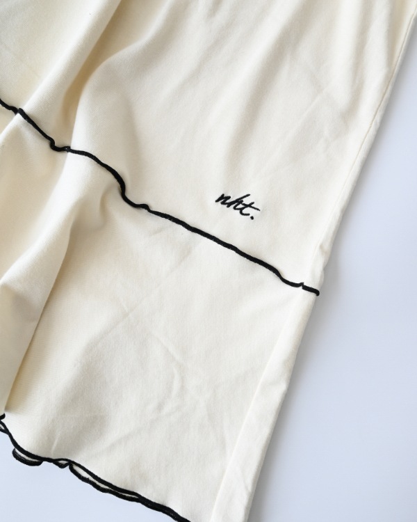 【エヌエイチティー】メローワンピース / アイボリー