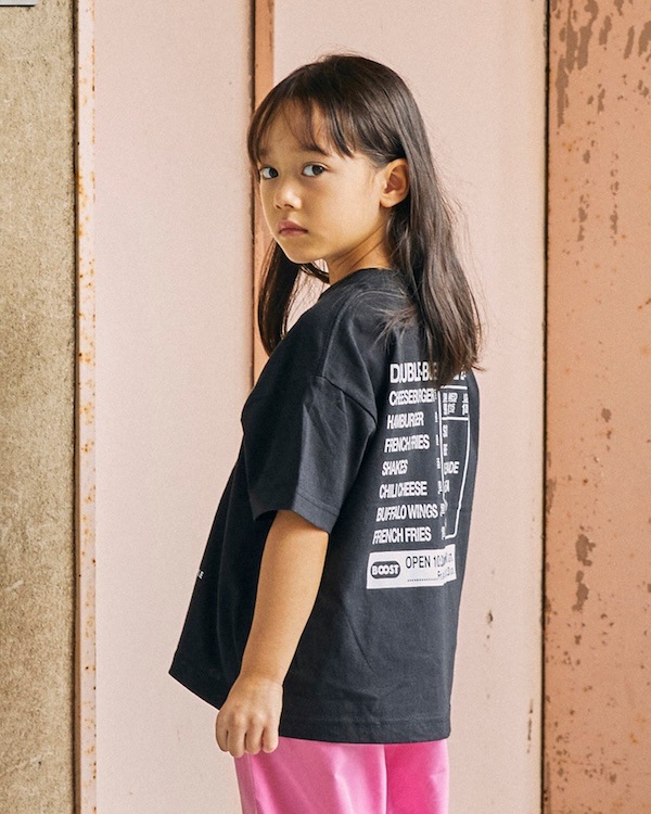 【ブーストック】B/S  BURGER Tシャツ / ブラック