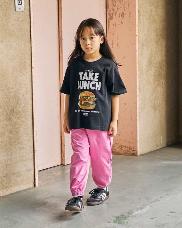 【ブーストック】B/S  BURGER Tシャツ / ブラック