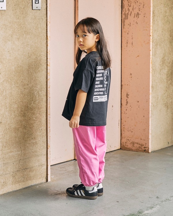 【ブーストック】B/S  BURGER Tシャツ / ブラック
