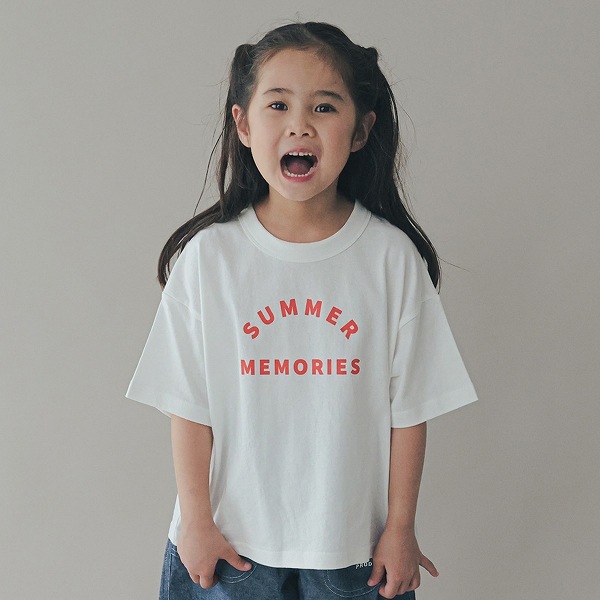 【25MS】MEMORY Tシャツ / ホワイト