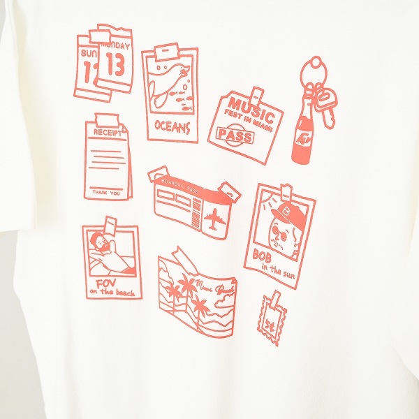 【25MS】MEMORY Tシャツ / ホワイト