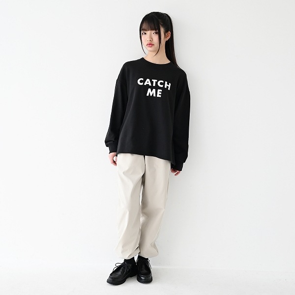 【25FW】CATCHME トレーナー / ブラック