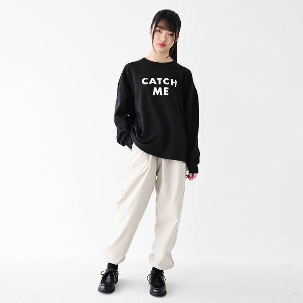 【25FW】CATCHME トレーナー / ブラック