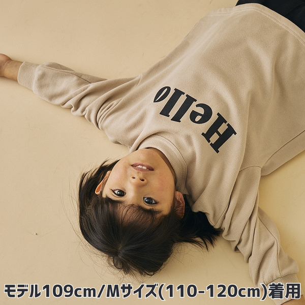 【25FW】Hello トレーナー / エクリュ